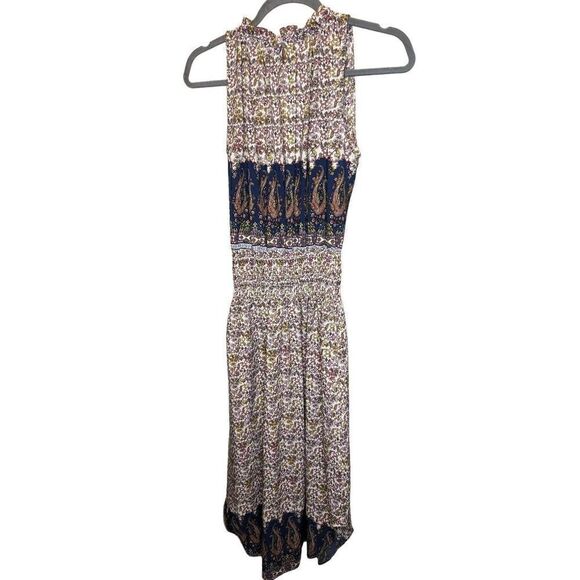 MISA New York Maddie Dress French Floral Midi Women's Size Extra Small - Picture 2 of 10